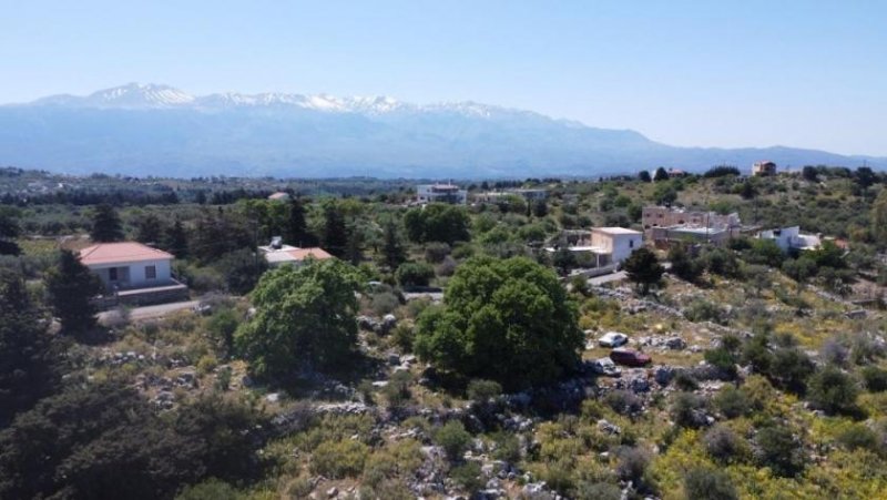 Kefalas Kreta, Kefalas Chania: Großes Grundstück mit unverbautem Meer- und Bergblick zu verkaufen Grundstück kaufen